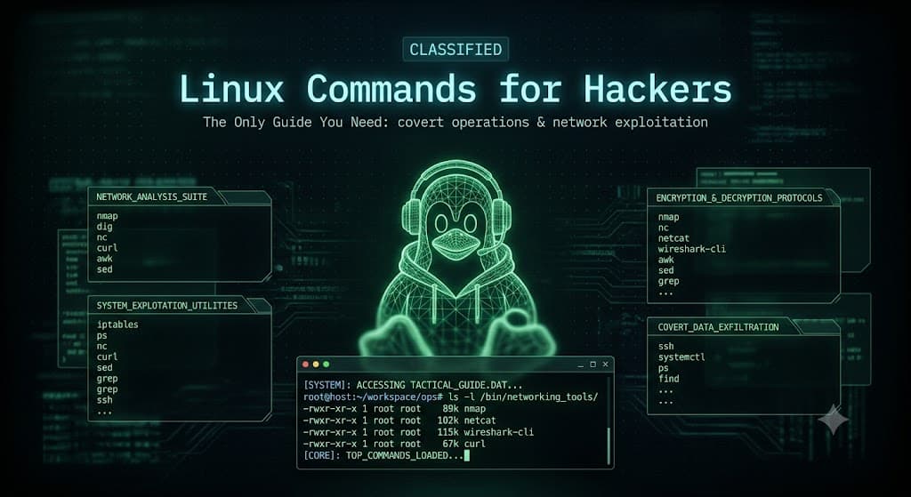 Linux Commands for Hackers: The Only Guide You Need